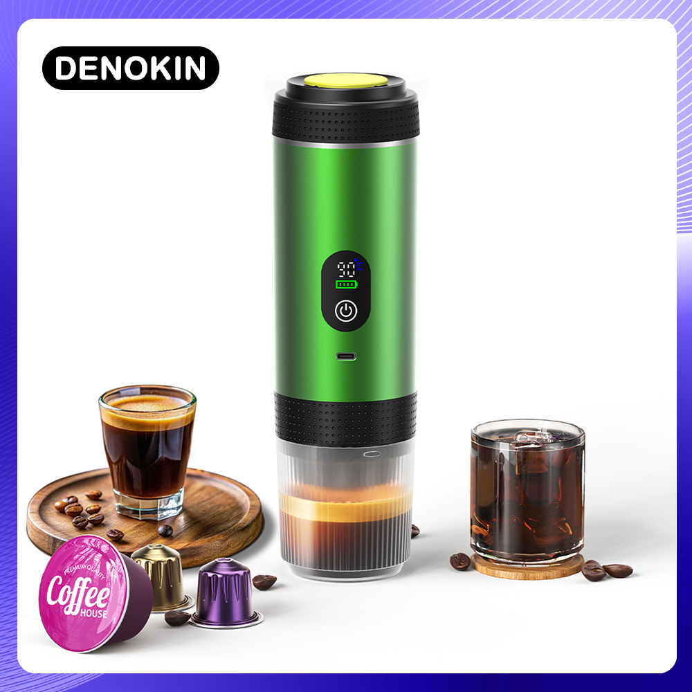 Coffee Equipment Wdt - DENOKIN Pembuat Kopi Kapsul 3-In-1 dengan