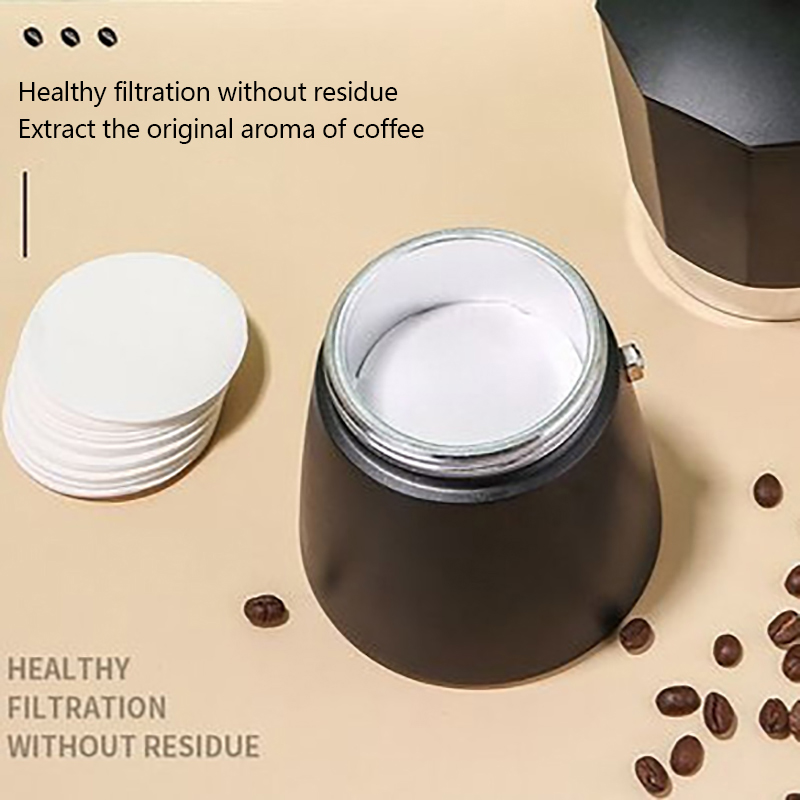 Coffee Equipment Wholesale - 100 buah kertas penyaring kopi bulat