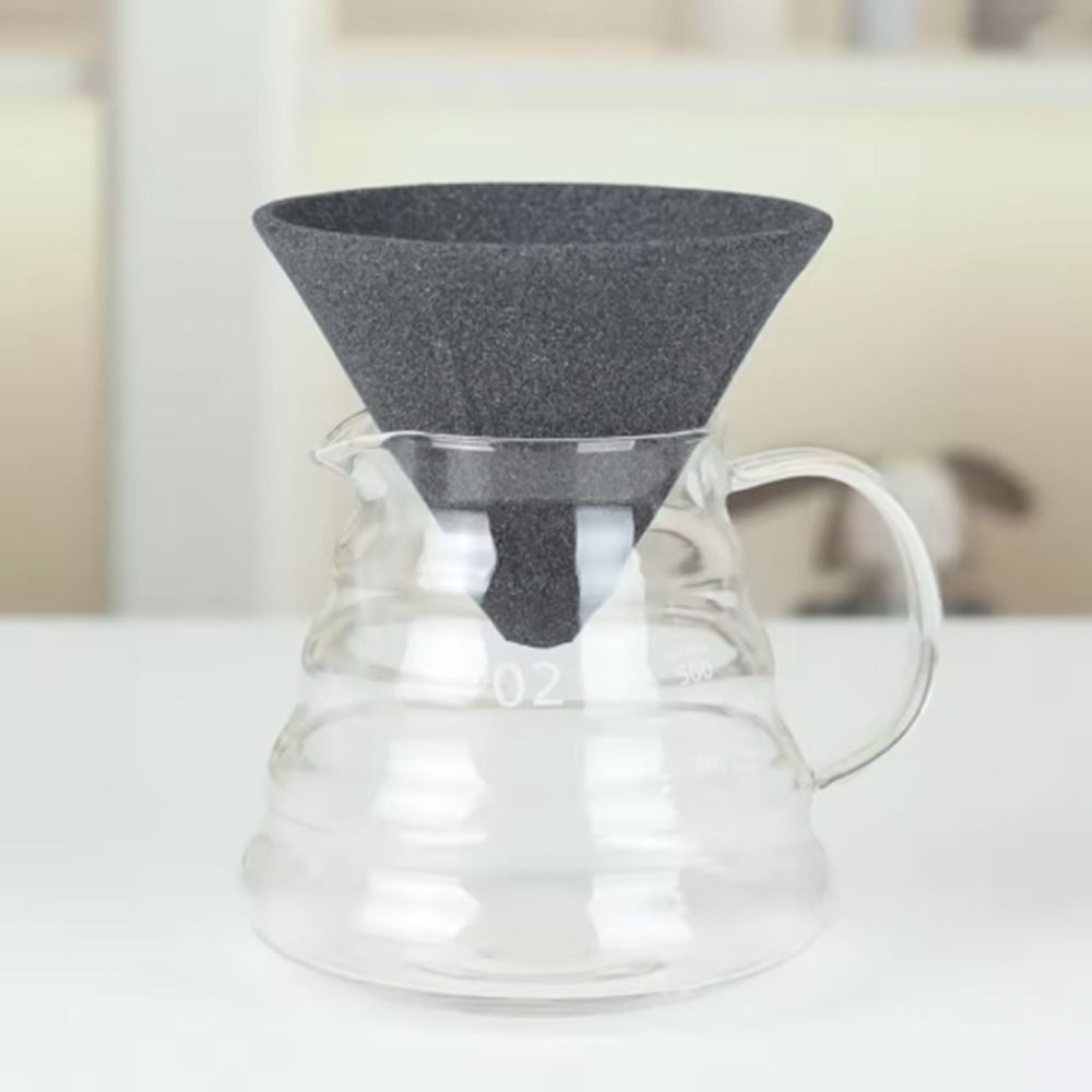 Coffee Equipment Machine - Filter Kopi Keramik Mikropori Bentuk Kerucut