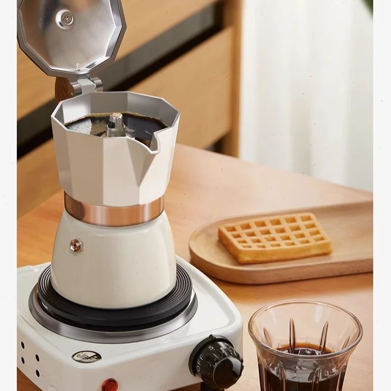 Coffee Equipment Wdt - Set Pembuat Kopi Moka Pot Berbentuk