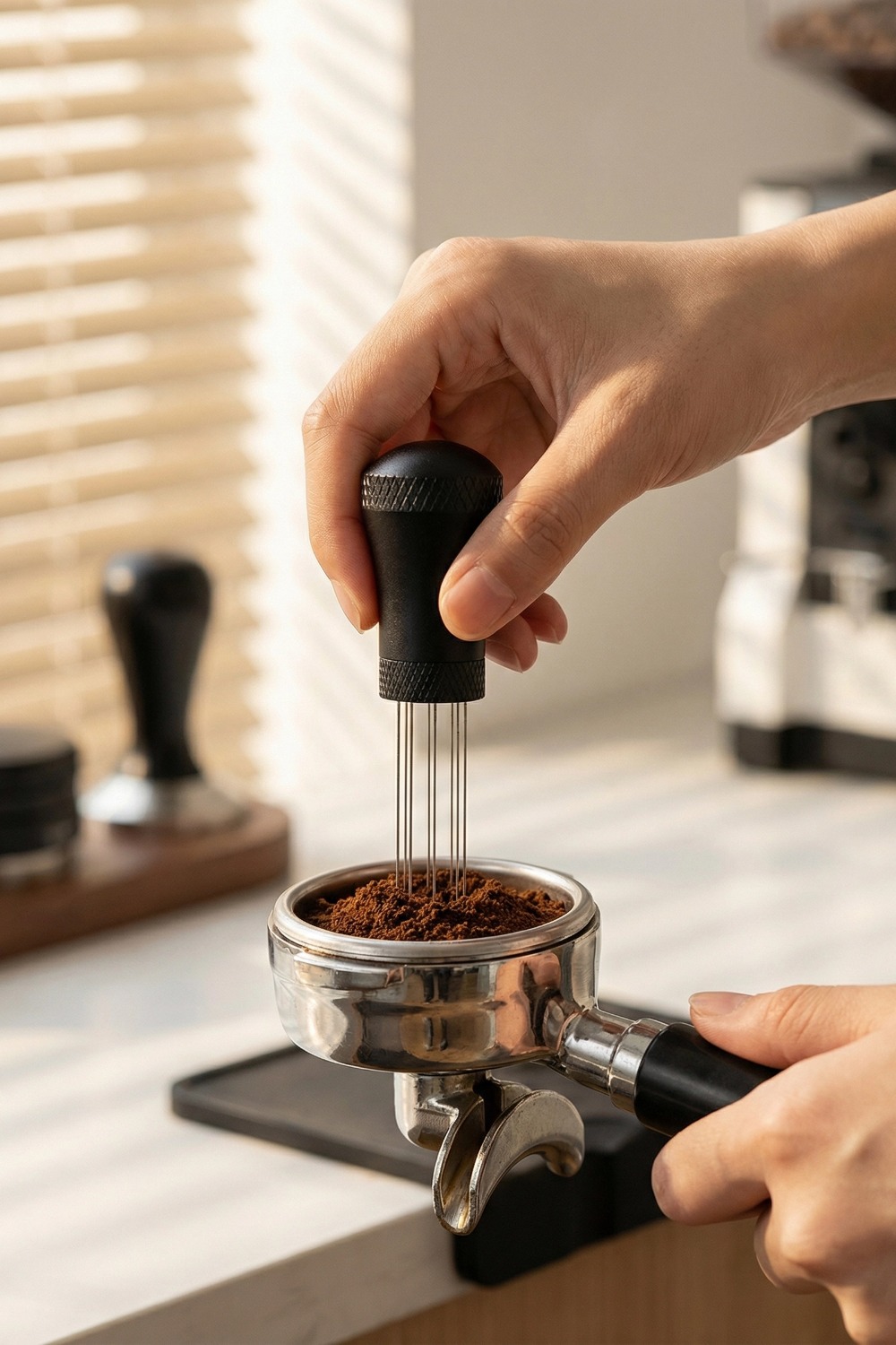 Alat Distribusi Pengaduk Espre - Coffee Equipment Wdt ulasan dan harga